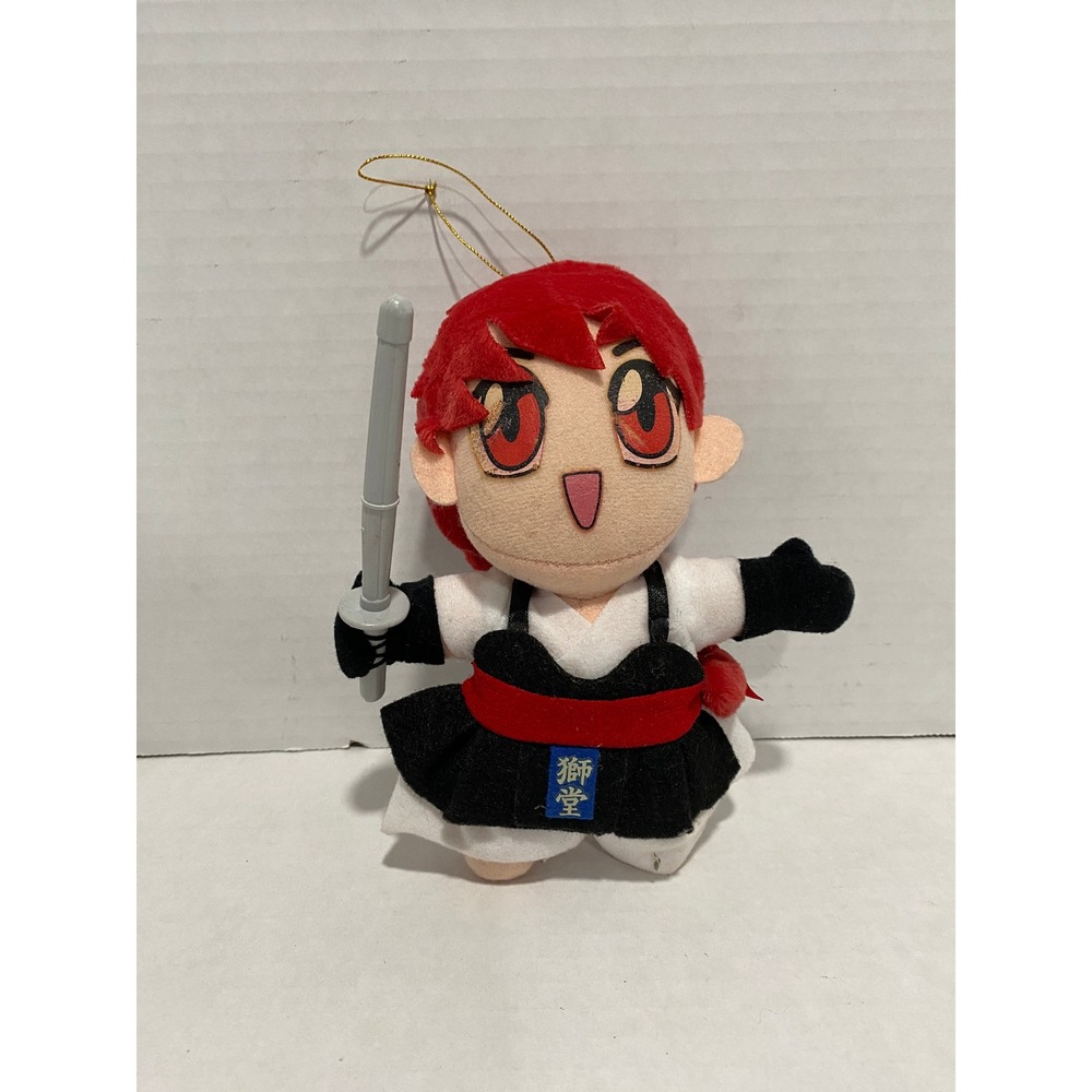 Sega Magic Knight Rayearth Plush Hikaru Shidou Vintage 1995 Red 7in